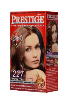 Стойкая крем-краска для волос Vips Prestige 227 Карамель, 100 мл
