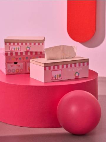 Коробка для серветок - різнобарвний