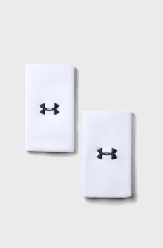 Белый напульсник (2 шт) UA 6 Performance Wristband Белый ONESIZE Under Armour 1218006-100