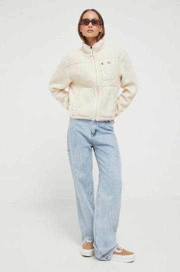 Кофта Dickies женская цвет бежевый однотонная Кофта Dickies женская цвет бежевый однотонная