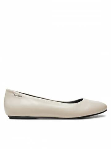 Calvin Klein Балетки Round Ballerina HW0HW00618 Сірий Calvin Klein Балетки Round Ballerina HW0HW00618 Сірий
