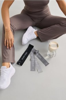 Набір з 4 стрічок для вправ - чорний