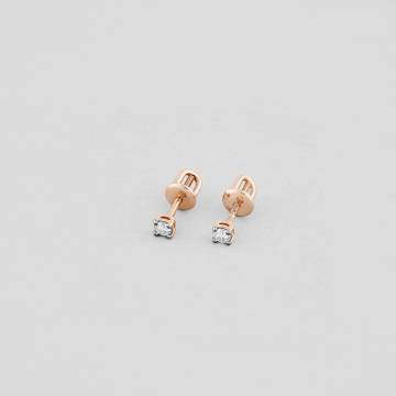 Золотые серьги Minimal с683к-бр-ч Золотые серьги Minimal с683к-бр-ч