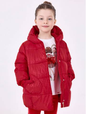 Mayoral Пуховик 4.412 Червоний Regular Fit Mayoral Пуховик 4.412 Червоний Regular Fit