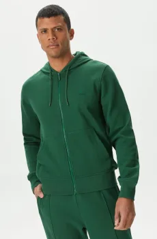Мужская зеленая толстовка Зеленый L Lacoste SH030707Y