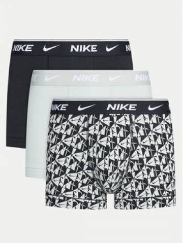 Nike Набір з 3 пар боксерів 000PKE1008 Чорний Nike Набір з 3 пар боксерів 000PKE1008 Чорний