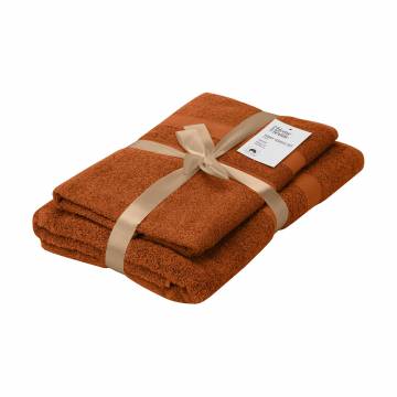 Набор полотенец Ardesto Splendid махровые, терракотовый (50*90 см, 1 шт + 70*140 см, 1 шт) (ART2359TE) Набор полотенец Ardesto Splendid махровые, терракотовый (50*90 см, 1 шт + 70*140 см, 1 шт) (ART2359TE)