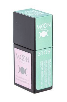 Уценка! Цветная база для гель-лака Moon Full Amazing Tutti Frutti Color Base 3109 Пастельно-зеленая, 12 мл