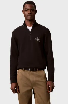 Мужская черная спортивная кофта 350TERRY Черный M Calvin Klein Jeans LV04RG280G