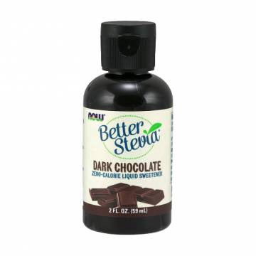 Стевия NOW foods Better Stevia подсластитель с нулевой калорийностью, вкус черного шоколада, в жидкости, 59 мл Стевия NOW foods Better Stevia подсластитель с нулевой калорийностью, вкус черного шоколада, в жидкости, 59 мл