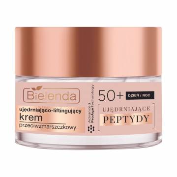 Укрепляющий и подтягивающий крем для лица Bielenda Firming Peptides Advanced ProAge Technology Cream против морщин 50+, 50 мл Укрепляющий и подтягивающий крем для лица Bielenda Firming Peptides Advanced ProAge Technology Cream против морщин 50+, 50 мл