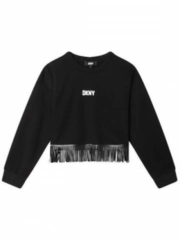 DKNY Світшот D35S93 S Чорний Regular Fit DKNY Світшот D35S93 S Чорний Regular Fit