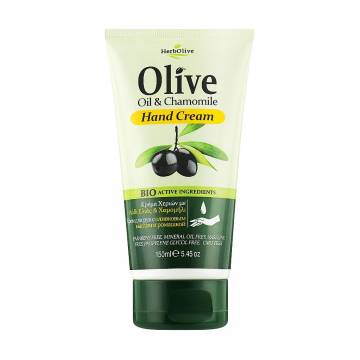Крем для рук Madis HerbOlive Olive Oil & Chamomile Hand Cream с ромашкой, 150 мл Крем для рук Madis HerbOlive Olive Oil & Chamomile Hand Cream с ромашкой, 150 мл