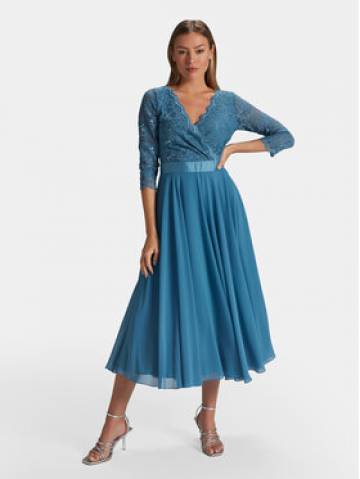 Swing Коктейльна сукня 5AE01600 Голубий Regular Fit Swing Коктейльна сукня 5AE01600 Голубий Regular Fit