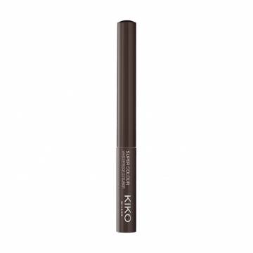 Водостойкая жидкая подводка для глаз Kiko Milano Super Colour Eyeliner 09 Dark Brown, 1.7 мл Водостойкая жидкая подводка для глаз Kiko Milano Super Colour Eyeliner 09 Dark Brown, 1.7 мл