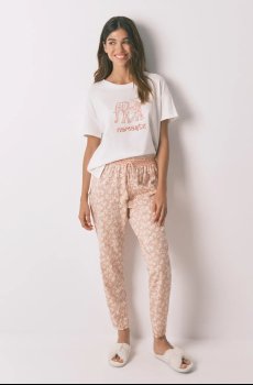 Хлопковые пижамные брюки womensecret