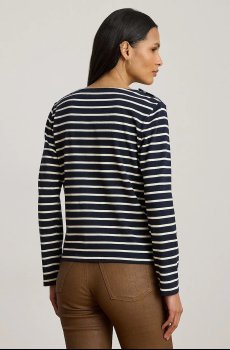 Хлопковый лонгслив Lauren Ralph Lauren