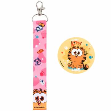 Набір бейдж на липучці та підвіска Kite Garfield (GF25-3010) Набір бейдж на липучці та підвіска Kite Garfield (GF25-3010)