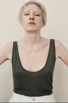 Льняной топ MUUV. CACHE