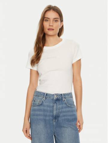 Calvin Klein Jeans Футболка Institutional Graphic J20J224990 Білий Slim Fit Calvin Klein Jeans Футболка Institutional Graphic J20J224990 Білий Slim Fit