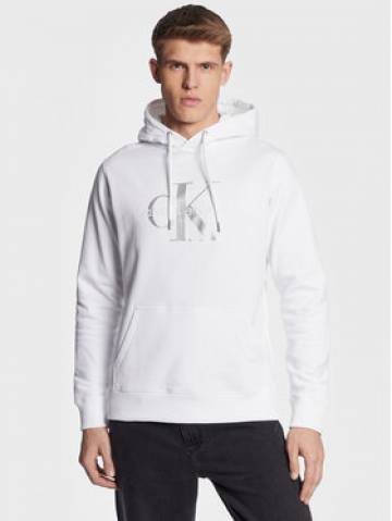 Calvin Klein Jeans Світшот J30J320805 Білий Regular Fit Calvin Klein Jeans Світшот J30J320805 Білий Regular Fit
