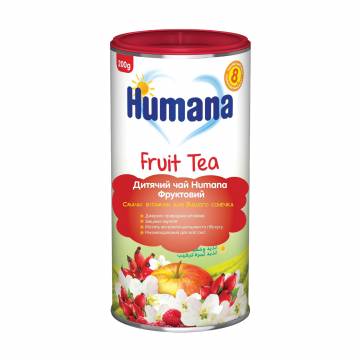 Чай растворимый Humana Фруктовый, 200 г Чай растворимый Humana Фруктовый, 200 г