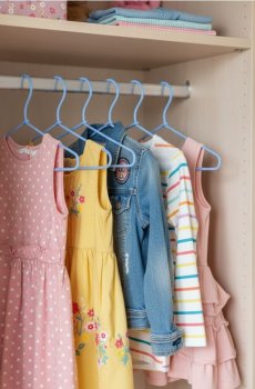 Вішалки 5 шт - light blue