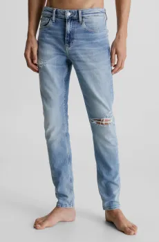 Мужские голубые джинсы SLIM TAPER Голубой 29-32 Calvin Klein Jeans J30J323362