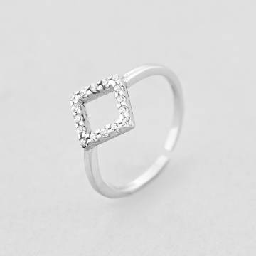 Серебряное кольцо Minimal МН-30 к Серебряное кольцо Minimal МН-30 к