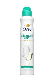 Антиперспирант-спрей Dove Advanced Care Go Fresh Antiperspirant 72H Груша и алоэ вера, женский, 200 мл