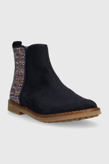 Детские ботинки Pom Dapi цвет синий