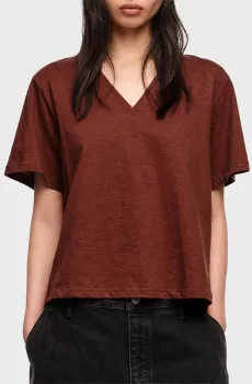 Женская коричневая футболка Коричневый M Bimba Y Lola 261BR7462.10600