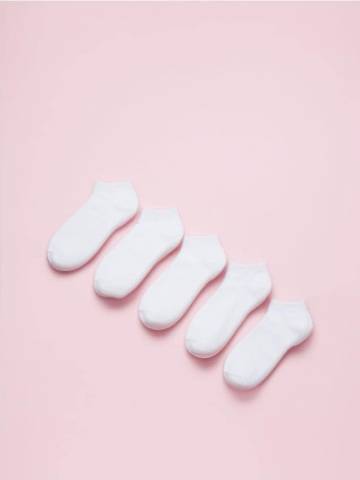 Шкарпетки, 5 пар - білий Шкарпетки, 5 пар - білий