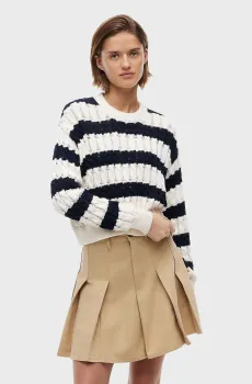 Женский джемпер в полоску LOOSE Разноцветный M Tommy Jeans DW0DW22926