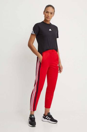Хлопковая футболка adidas Future Icons женский цвет чёрный IW4563 Хлопковая футболка adidas Future Icons женский цвет чёрный IW4563