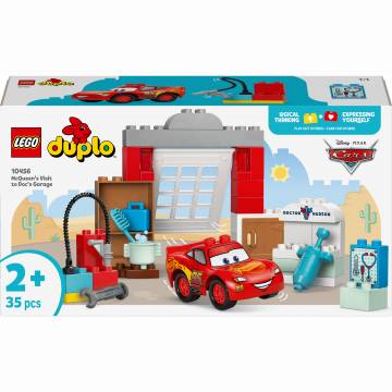Конструктор LEGO DUPLO isney і Pixar Тачки Візит МакКвіна в гараж Дока (10456) Конструктор LEGO DUPLO isney і Pixar Тачки Візит МакКвіна в гараж Дока (10456)