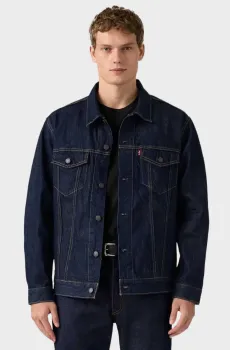 Мужская темно-синяя джинсовая куртка Синий XL Levi’s® A5782;0083