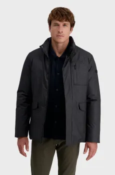 Мужская темно-серая куртка в клетку Серый 54 Pierre Cardin PC.-C8 10177.0094