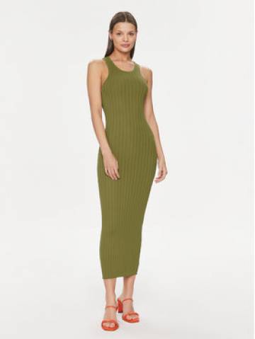 Silvian Heach Повсякденна сукня GPP24020VE Зелений Bodycon Fit Silvian Heach Повсякденна сукня GPP24020VE Зелений Bodycon Fit