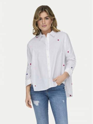 ONLY Сорочка 15283743 Білий Box Fit ONLY Сорочка 15283743 Білий Box Fit