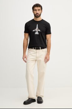 Хлопковая футболка Alpha Industries Air Force Sketch