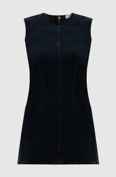 Синее джинсовое платье-мини Ink