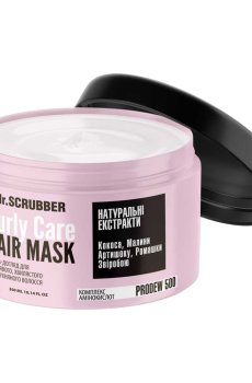 Маска Mr.Scrubber Curly Сare для вьющихся, волнистых и непослушных волос, с комплексом аминокислот, 300 мл