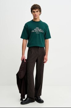 Хлопковая футболка Drôle de Monsieur Le T-shirt "The Best Club"