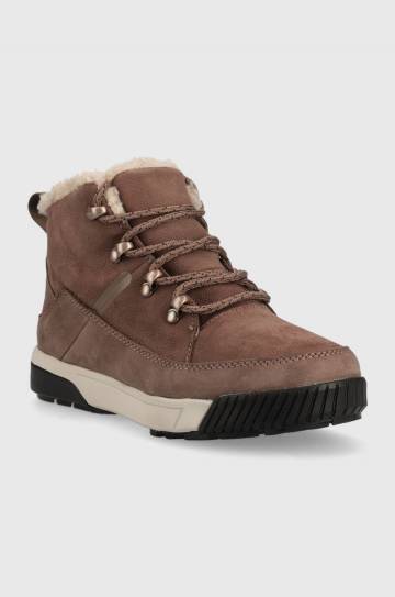 Ботинки The North Face Sierra Mid женские цвет коричневый с утеплением Ботинки The North Face Sierra Mid женские цвет коричневый с утеплением