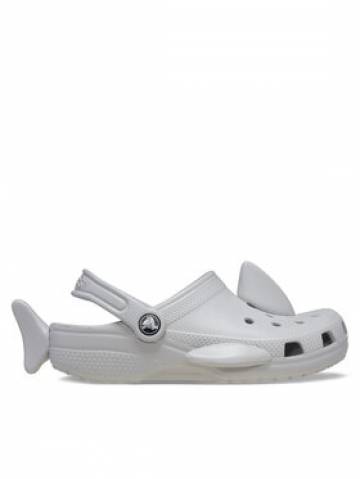 Crocs Шльопанці Classic Iam Shark Clog K 210014 Сірий Crocs Шльопанці Classic Iam Shark Clog K 210014 Сірий