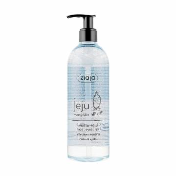 Мицеллярная вода для лица, глаз и губ Ziaja Jeju Micellar Water Young Skin для молодой кожи, 390 мл Мицеллярная вода для лица, глаз и губ Ziaja Jeju Micellar Water Young Skin для молодой кожи, 390 мл