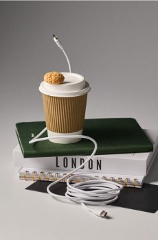 Кабель USB типу C - білий