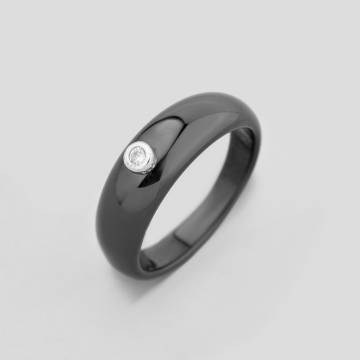 Серебряное кольцо Minimal с510012ч-16 16 Серебряное кольцо Minimal с510012ч-16 16
