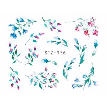 Водные наклейки для ногтей Vizavi Professional STZ (STZ-976) Водные наклейки для ногтей Vizavi Professional STZ (STZ-976)